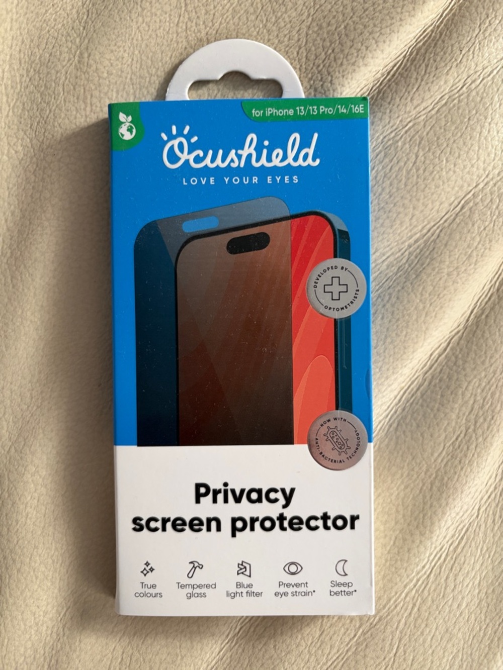 Privacy Screen Protector for iPhone 13, 13 Pro, 14, 16E